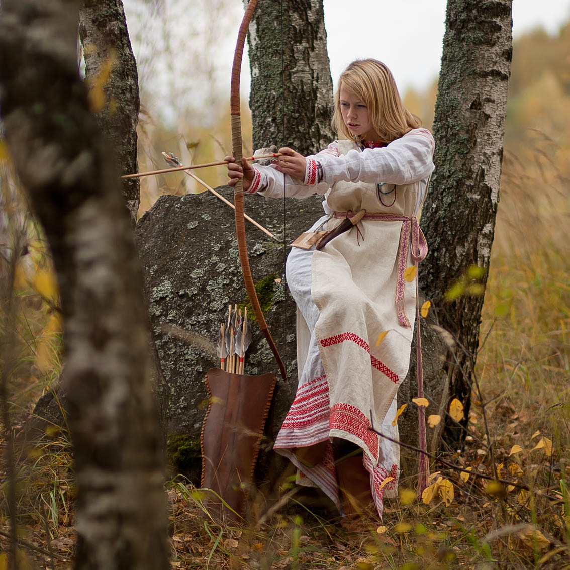 Sexy photo Girls in Slavic costumes in Niigata